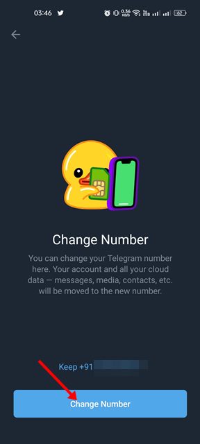 How to Change Your Phone Number in Telegram - 87