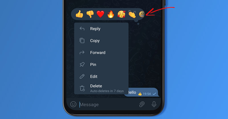 Cách sử dụng phản hồi tin nhắn trong Telegram vào năm 2022