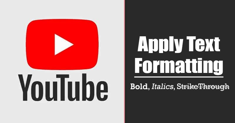 How to Write YouTube Comments in Bold  Italics  or Strikethrough - 43