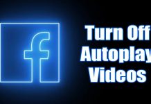 Turn Off Autoplay Videos