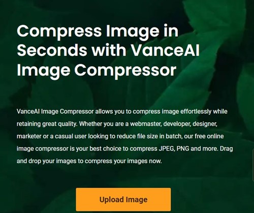VanceAI Image Compressor