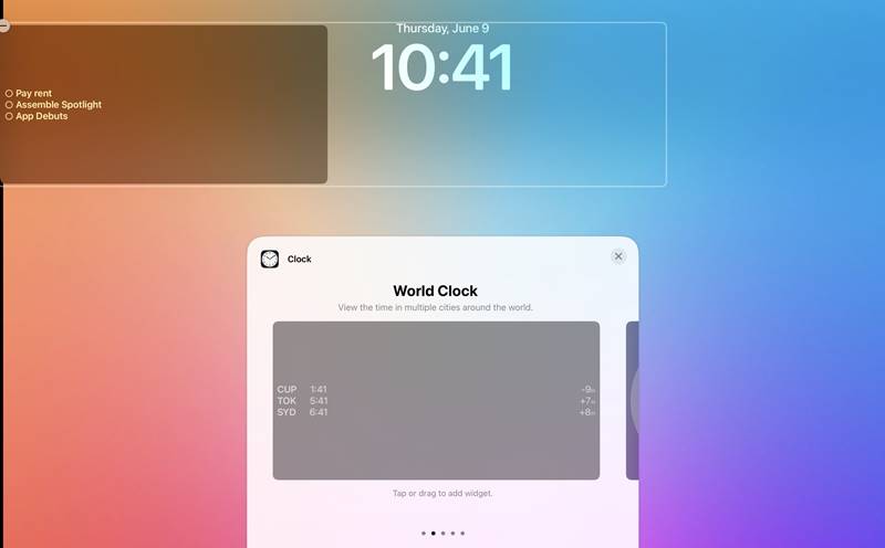 iPadOS 16 Beta 1 Revealed Custom Lock Screen  But Secretly - 36