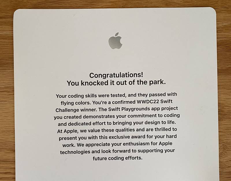 Apple Swift Student Challenge Winners Get WWDC Swag Rewards
