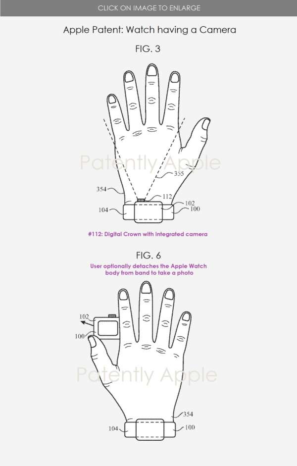 Apple Watch Might Get In Built Camera In Digital Crown - 75