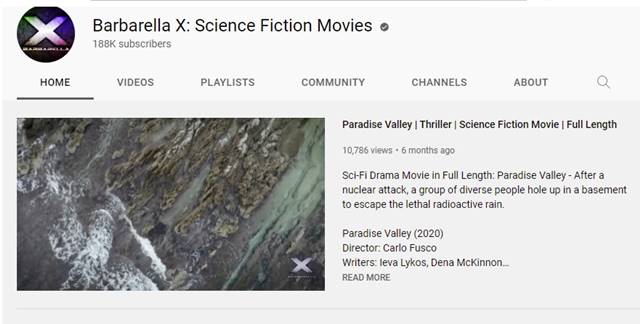 Barbarella X: Science Fiction Movies