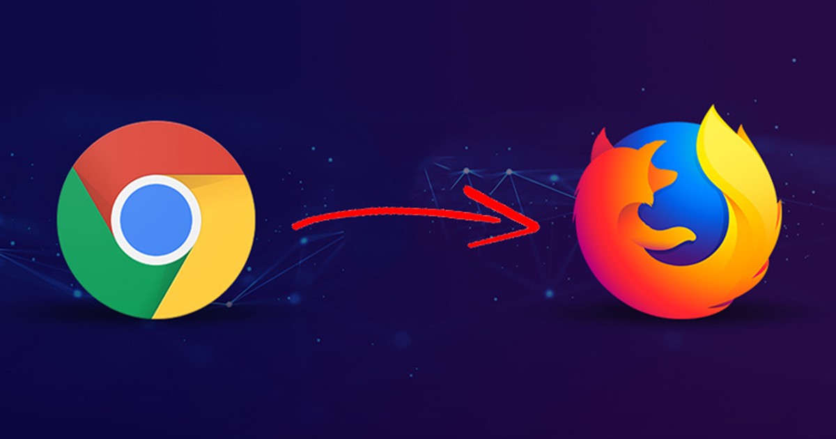 Cách nhập Dấu trang từ Chrome sang Firefox