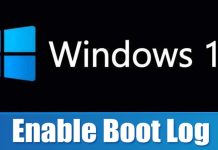 How to Enable and Find Boot Log in Windows 11