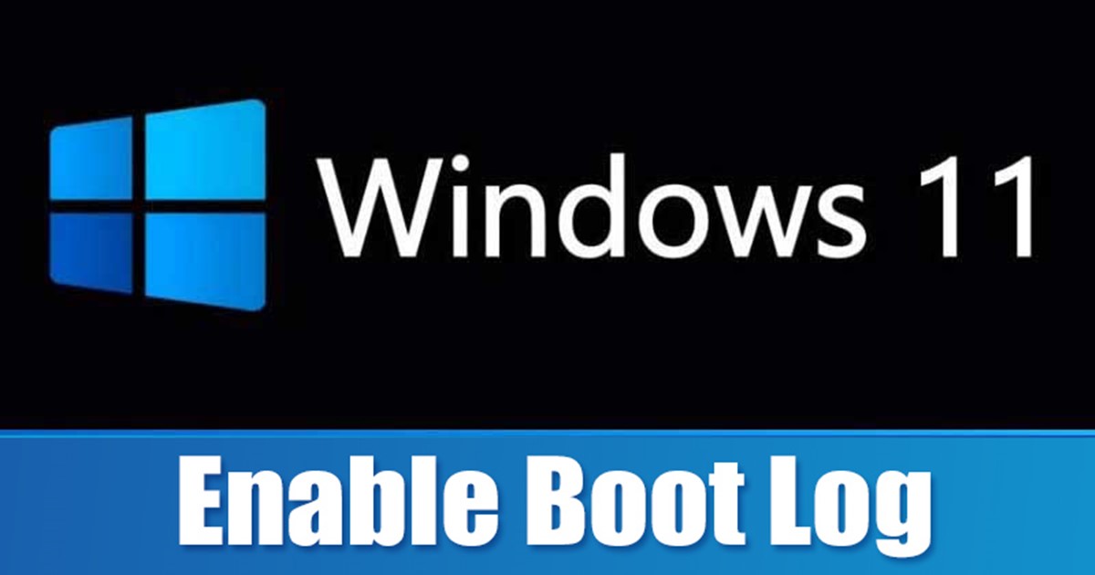 Como habilitar e encontrar o log de inicialização no Windows 11