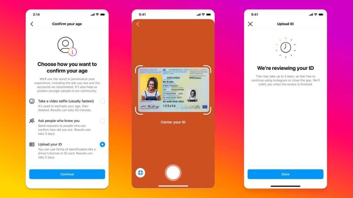 Instagram testar nytt AI-ansiktsskanningsverktyg för åldersverifiering