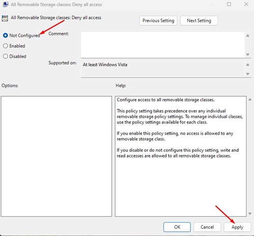 How to Block Access to Removable Storage Devices in Windows 11