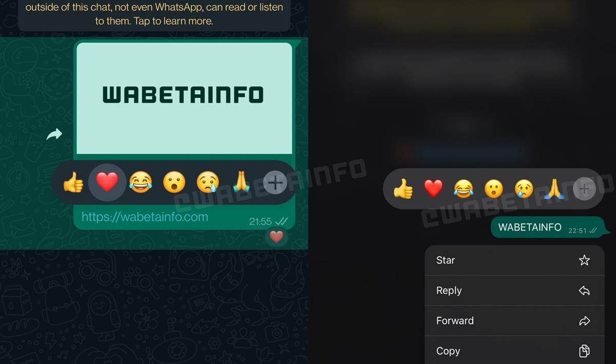 WhatsApp Would Soon Introduce A New Version of Message Reactions - 3