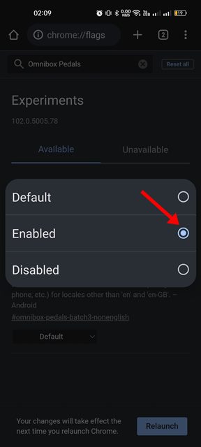 How to Enable   Use Chrome Actions on Android - 9