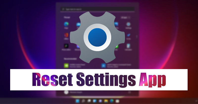 How to Repair & Reset the Settings App in Windows 11