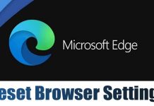 How to Reset Microsoft Edge Settings to Default