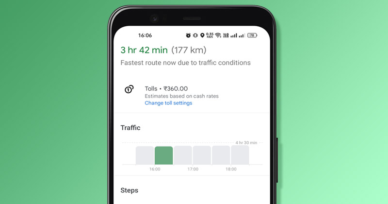 How to Estimate Toll Charges for Your Journey on Google Maps