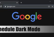 How to Schedule Dark Mode in Google Chrome