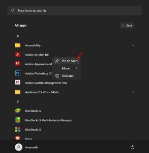 How to Create App Folders in Windows 11 Start Menu
