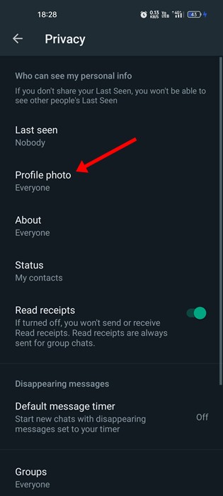 How to Hide Last Seen  Profile Photo From Specific Contact on WhatsApp - 95