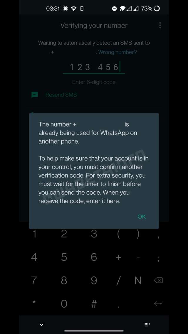 WhatsApp Working On A Double Verification Code & More Features