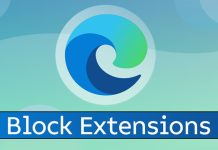 How to Block Extension Installation in Microsoft Edge