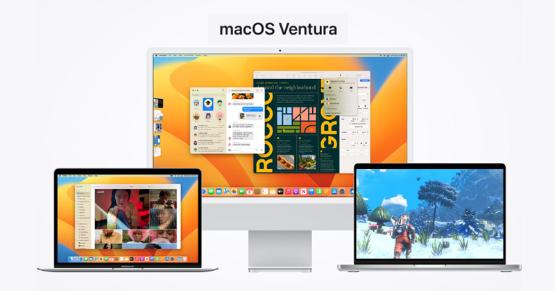 A Maced megkapja a macOS Ventura frissítést?