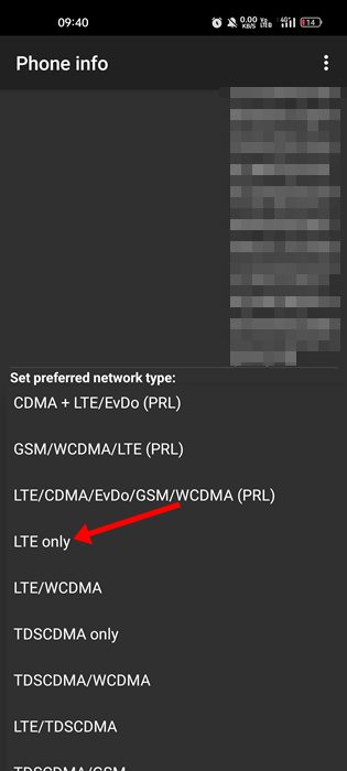 How to Force 4G LTE Only Mode on Android Devices - 65