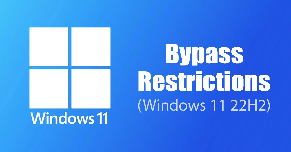 How to Create a Bootable USB to Bypass Windows 11