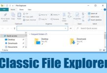 Get the Classic File Explorer in Windows 11