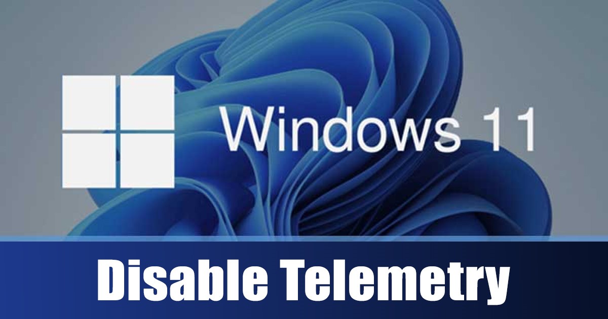 Hur man inaktiverar telemetri i Windows 11