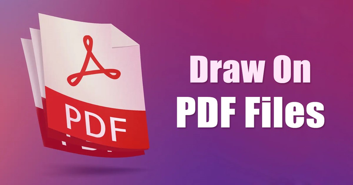 How to Draw on a PDF File For Free