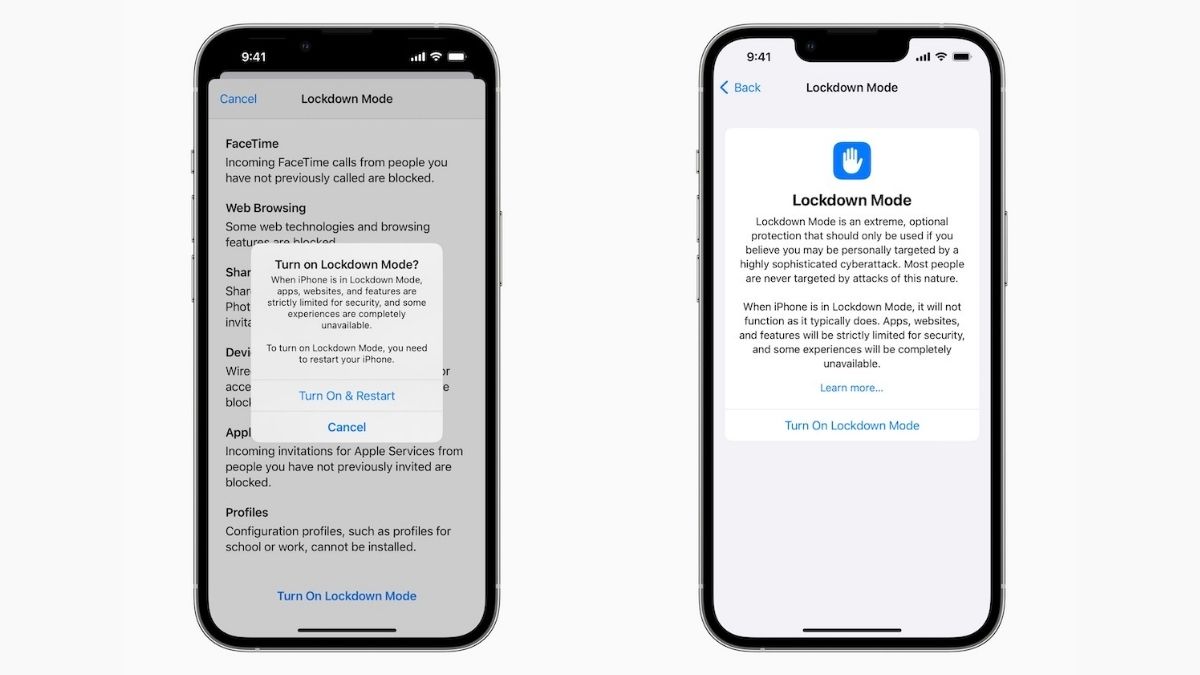 Lockdown Mode to Protect iPhone Users From Spyware
