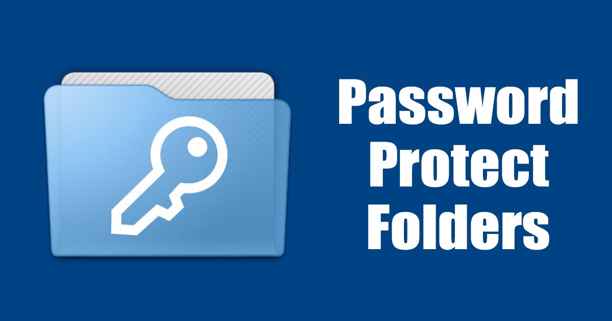 How to Password Protect Folders in Windows 11 (4 Methods)
