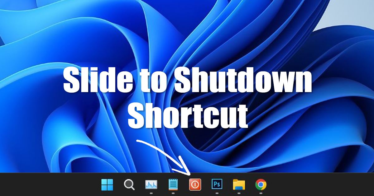 add a shutdown shortcut in Windows 11
