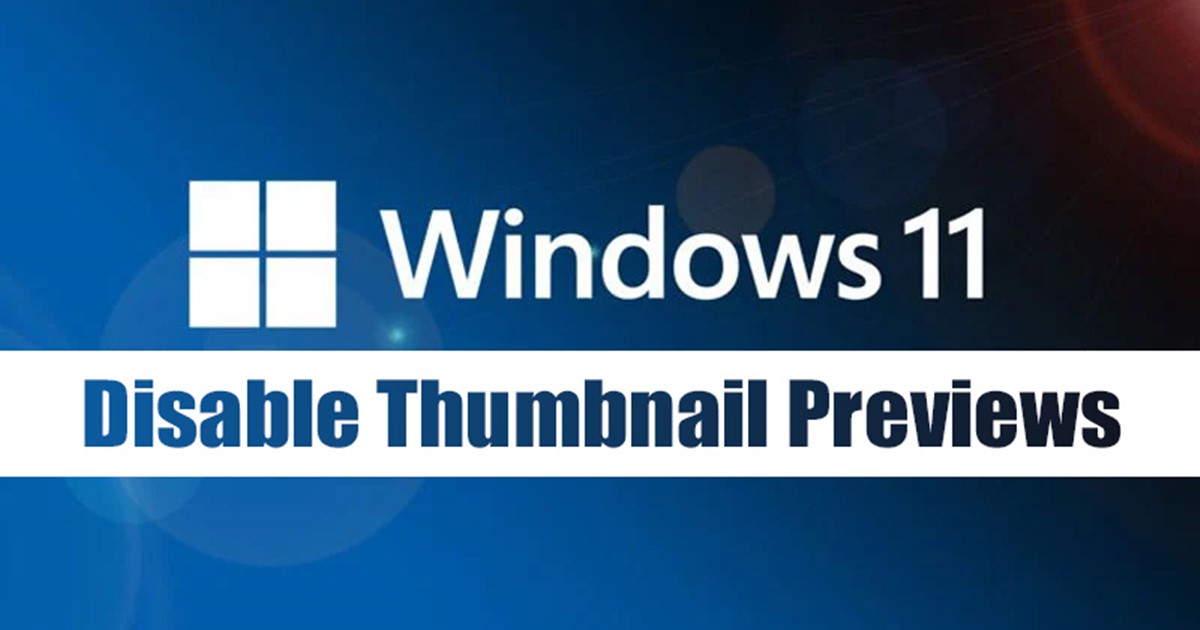 How to Disable Taskbar Thumbnail Previews in Windows 11