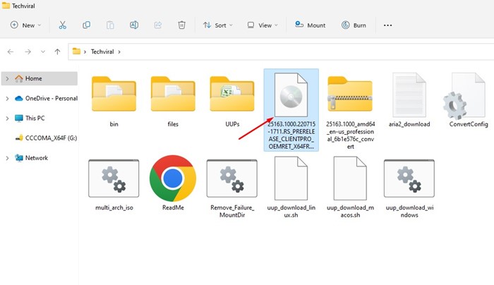 Arquivo ISO do Windows 11