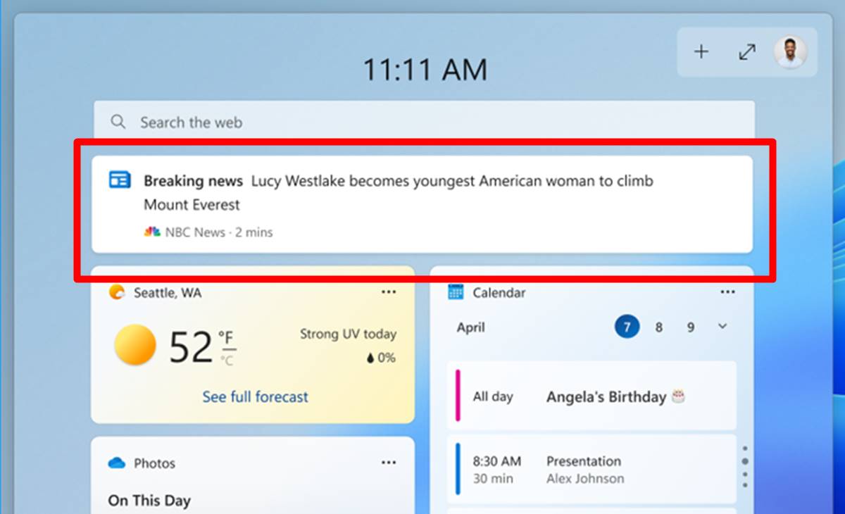 Windows 11 Improving Its Widgets With New Feature
