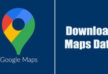 download your Google Maps data
