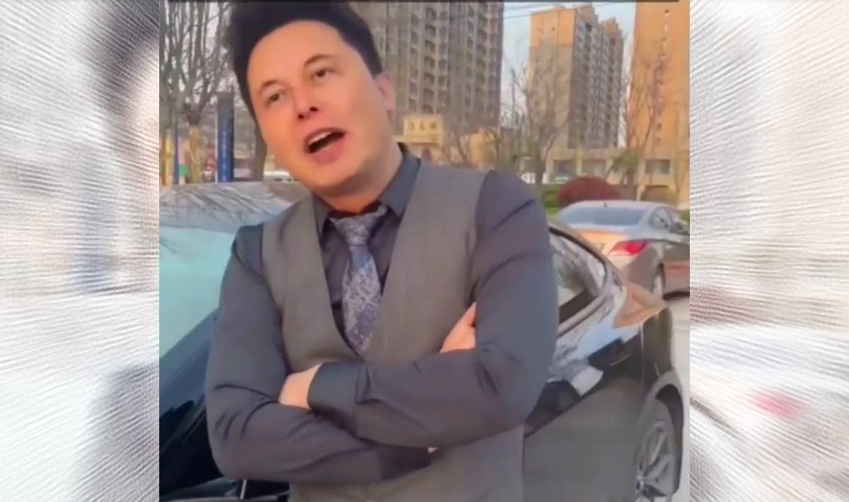 Penampakan Elon Musk dari China Menjadi Viral di Instagram