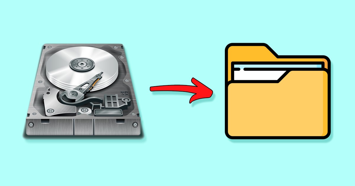 Gắn hoặc tháo ổ đĩa trong một thư mục trong Windows 11