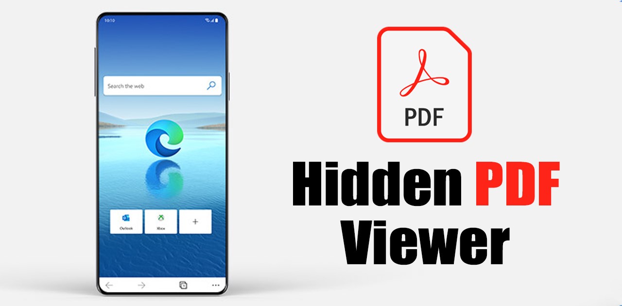 Bật Trình xem PDF ẩn trong Trình duyệt Edge cho Android