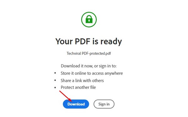 How to Password Protect PDF files on Windows 11