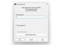 password-protected RAR file on Windows 11