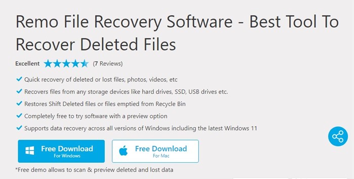Remo File Recovery