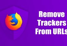 Remove Trackers from URLs in Firefox
