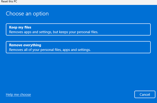 How to Reset Windows 11 PC Using Settings - 61