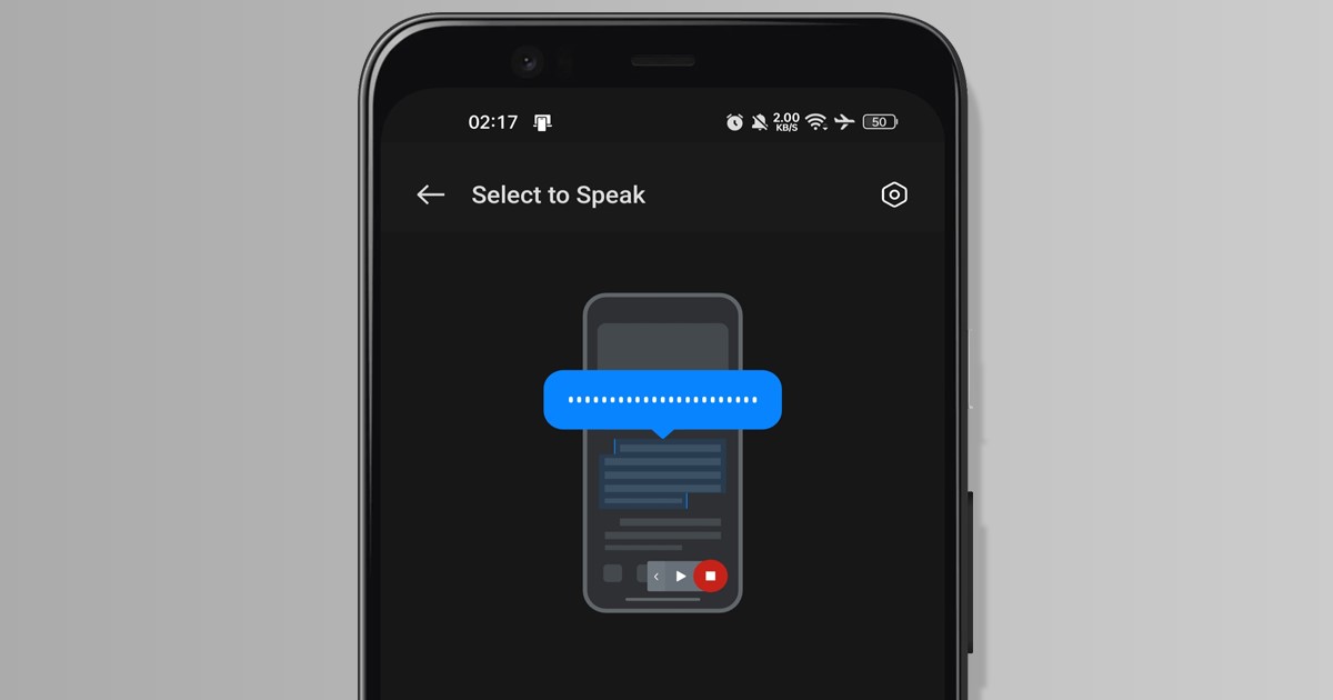 Make Your Android Phone Read Your Texts Aloud