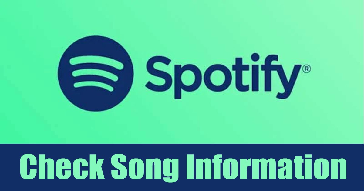 Periksa apakah Lagu memiliki Hak Cipta di Spotify
