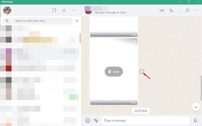 How to Use Message Reaction on WhatsApp for Desktop - 25