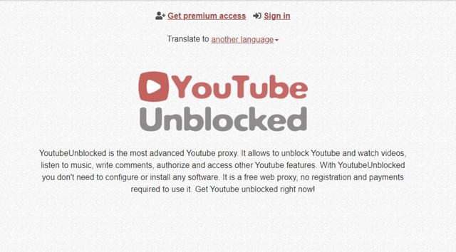 YouTube Tidak Diblokir