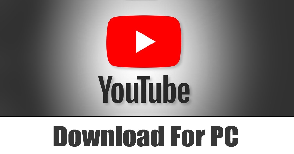 youtube download app pc